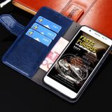 Geometric Stitching Horizontal Flip TPU + PU Leather Case with Holder & Card Slots & Wallet For iPhone 12 mini(Blue)