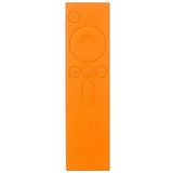 6 PCS Soft Silicone TPU Protective Case Remote Rubber Cover Case for Xiaomi Remote Control I Mi TV Box(Orange)