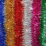 10 PCS 2m Christmas Decoration Colorful Strips Festival Birthday Party Background Decoration Props  Random Color Delivery