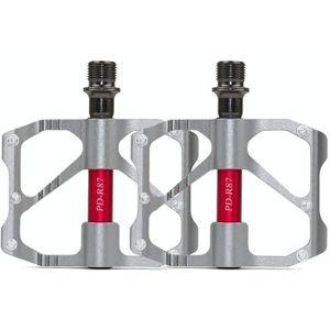 1 Pair PROMEND Mountain Bike Road Bike Bicycle Aluminum Pedals(PD-R87 Titanium)