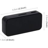 HQX6 Car Bluetooth V4.1 Audio Music Player Receiver Adapter  Support Wireless Hands-free & TF Card & USB Charge