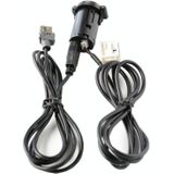 Car RD45 USB / AUX Audio Adapter Cable for Citroen C2/C5 / Peugeot 207/307/408/508/4007