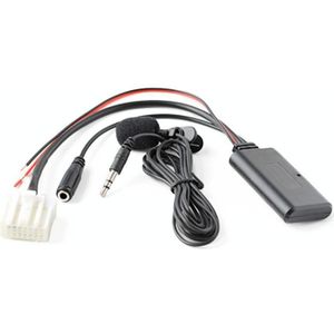 Car Wireless Bluetooth Module AUX Audio Adapter Cable AUX Bluetooth Music + MIC for Mazda M6 M3 RX-8 MX-5 / Bestune B70