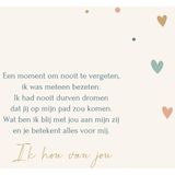 Valentijnskaart met fluffy handboeien