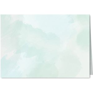 Blanco oblong kaart met waterverf structuur