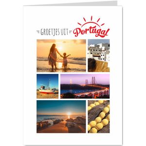 Vakantiekaart Portugal eigen foto