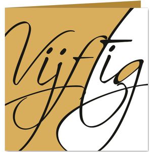 uitnodiging gouden bruiloft