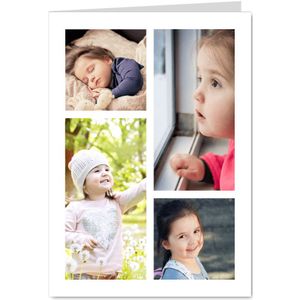 Collage Kinderfeestje met 4 foto's