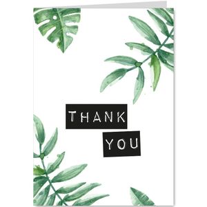 Ansichtkaart 'Thank you'