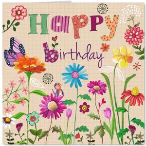 Happy Birthday BLOEM Bloemen Vrolijk