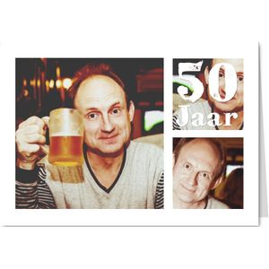 Collage Verjaardag 50 jaar - BK
