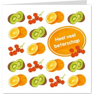 Beterschap met veel fruit