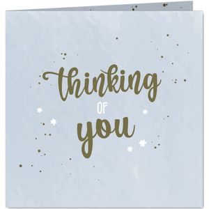 Thinking of you - medeleven kaart