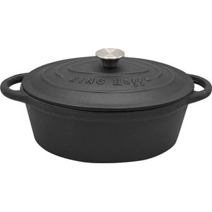 Kinghoff 1477 Braadpan - 4,5L - Gietijzeren - Alle Warmtebronnen