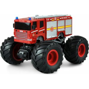 Amewi Rood Brushed 1:18 RC Auto Elektro Monstertruck Achterwielaandrijving RTR 2,4 GHz