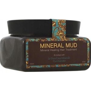 Shemen Armour Saphira Mineral Mud kaukė-mineralinis purvas plaukams su Negyvosios jūros mineralais, 250 ml
