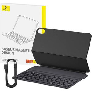 Baseus Magnetic Keyboard Case Brilliance voor Pad 10 10.9 inch (zwart)