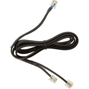 Jabra DHSG cable Zwart