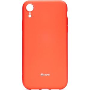 Partner Tele.com tas Roar Colorful Jelly Case - voor Iphone XR Brzoskwiniowy