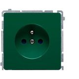 Kontakt-Simon Single socket Simon Basic ground 16A groen (BMGZ1z.01/33)