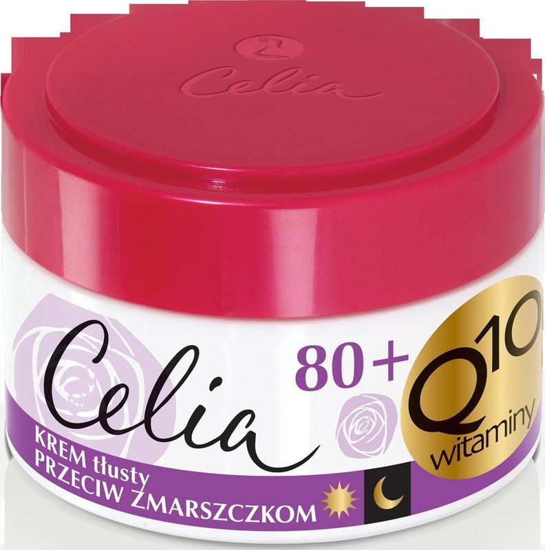 Celia face cream Q10 Vitamins 80+ anti-wrinkle 50ml
