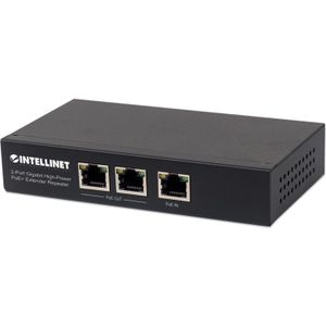 Intellinet 561266 netwerk-switch Unmanaged Gigabit Ethernet (10/100/1000) Power over Ethernet (PoE) Zwart