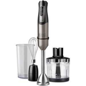 Black & Decker BLACK+DECKER staafmixer - Staafmixer - Zilver - Zwart