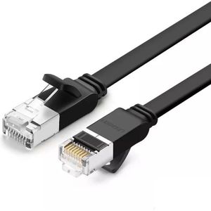 UGREEN Cat 6 UTP Flat Ethernet RJ45 Cable Pure Copper 5m (zwart)
