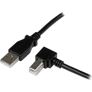 StarTech 2 m USB 2.0 A naar rechtshoekige B-kabel M/M