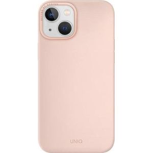 Uniq etui Lino Hue iPhone 14 Plus 6,7 inch Magclick Charging roze/blush roze