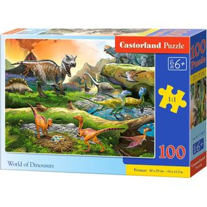 Castorland World of Dinosaurs - 100pcs