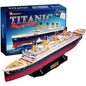 Cubic Fun Titanic - 3D puzzel - 113 stukjes