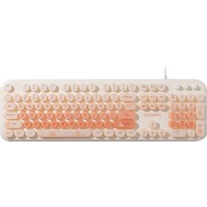 MOFII wired keyboard met backlight Love Me (Beige)