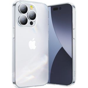 Joyroom 14Q Case etui iPhone 14 Pro Max behuizing hoes met osłoną na aparat przezroczysty (JR-14Q4 transparent)