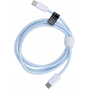 Kabel USB USB-C - USB-C 1 m blauw