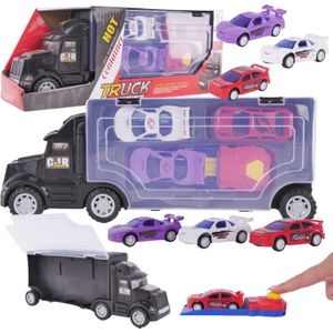Swede flatbed truck vrachtwagen launcher serie 3 speelgoedauto's Cars auto machines XL