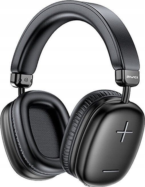 AWEI koptelefoon AT6 Bluetooth On-Ear Headphones zwart/zwart