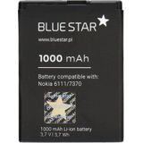 Blue Star batterij BlueStar batterij Nokia 6111 N76 7500 Li-Ion 1000 mAh Analog BL-4B