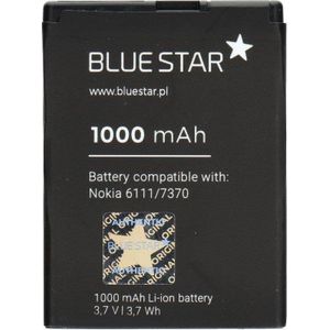 Blue Star batterij BlueStar batterij Nokia 6111 N76 7500 Li-Ion 1000 mAh Analog BL-4B