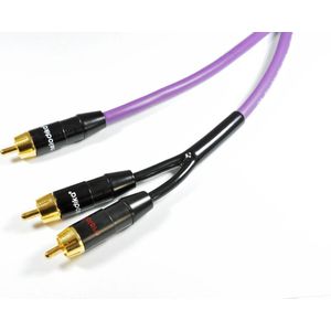 Melodika Cable RCA (Cinch) - RCA (Cinch) x2 4m paars