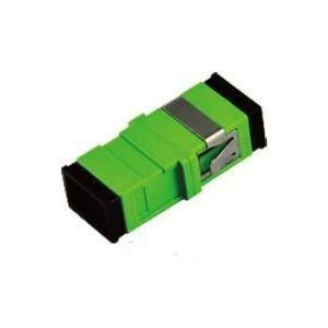 Extralink Fiber Optic Adapter SC/APC Simplex Single Mode groen