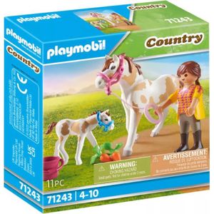 PLAYMOBIL Country Paard met Veulen - 71243