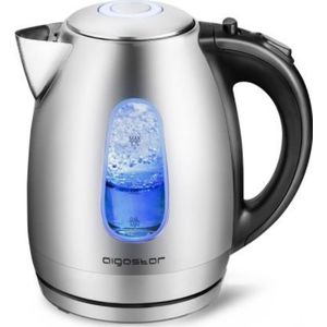 Aigostar waterkoker Queen 30CDZ zilver