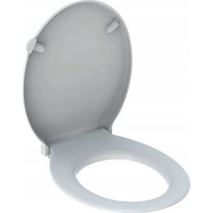 Geberit Selnova Comfort WC-bril, voor niepełnosprawnych, mocowanie vanaf bergen, zachodząca pokrywa deski sedesowej, antybakteryjna