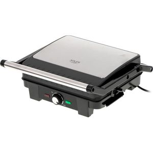 Adler AD 3051 - elektrische contact grill XL - RVS