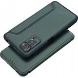 holster RAZOR Book voor XIAOMI Redmi Note 13 5G ciemnozielony