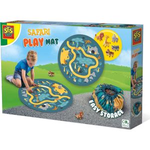 SES Safari speelmat en opbergzak 2 in 1