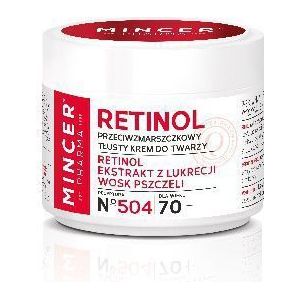 Mincer Pharma Retinol crème przeciwzmarszczkowy-tłusty 70+ nr 504 50ml