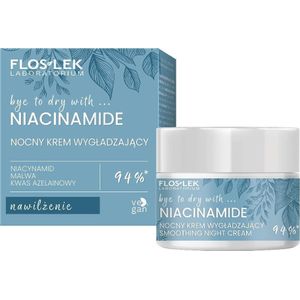 FLOSLEK Niacinamide nocny crème gladmakend 50ml