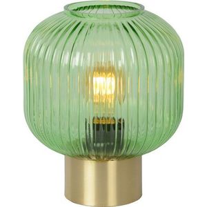 Lucide Maloto Tafellamp-Groen-Ø20-1Xe27-40W-Glas